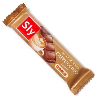 Baton czekoladowy - cappuccino, bez dodatku cukru Sly Nutritia 25g