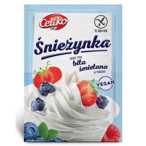 Bita śmietana Śnieżynka Celiko, 50g