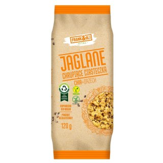 Ciastka jaglane z orzechem i chia Frank&Oli 120g