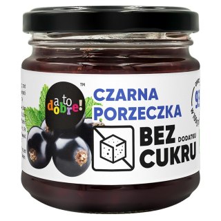 Czarna porzeczka bez dodatku cukru o konsystencji konfitury A To Dobre!, 195g