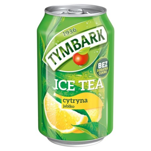 Green Ice Tea cytryna bez dodatku cukru Tymbark 330ml