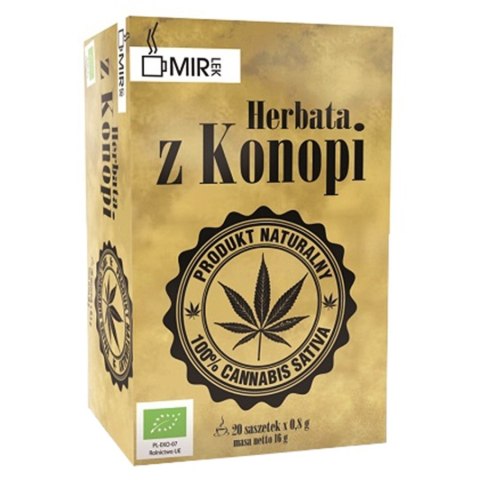 Herbata z konopii Mir-lek BIO, 16g (20x0,8g)