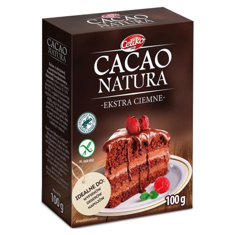 Kakao naturalne, ekstra ciemne bez glutenu Celiko 100g