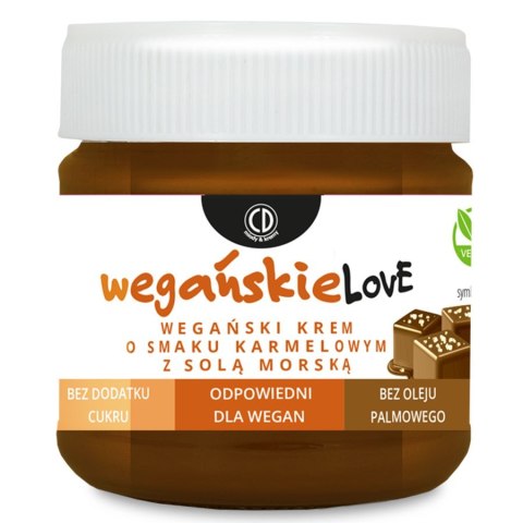 Krem karmel z solą morską "WEGAŃSKIELOVE" CD, 350g