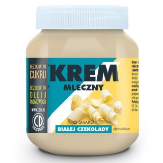 Krem o smaku białej czekolady bez dodatku cukru i bez oleju palmowego CD, 350g