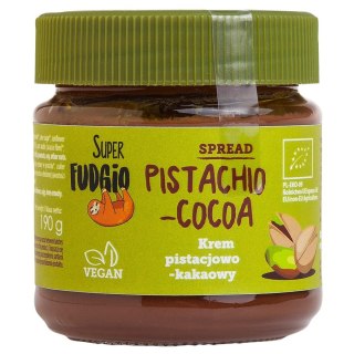 Krem pistacjowo-kakaowy bezglutenowy Super Fudgio BIO 190g