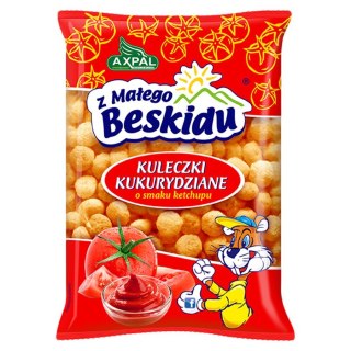 Kulki kukurydziane Z Małego Beskidu o smaku ketchupowym Axpal, 15g