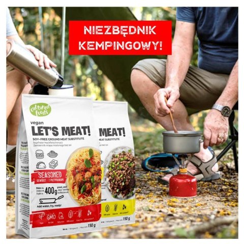 Let's Meat! Roślinny zamiennik mięsa - z przyprawami Cultured Foods 150g