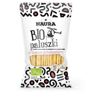 Paluszki orkiszowe pełnoziarniste Naura BIO, 45g