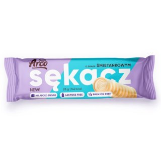 Sękacz o smaku śmietankowym bez dodatku cukru, bez laktozy Arco Sweets 28g