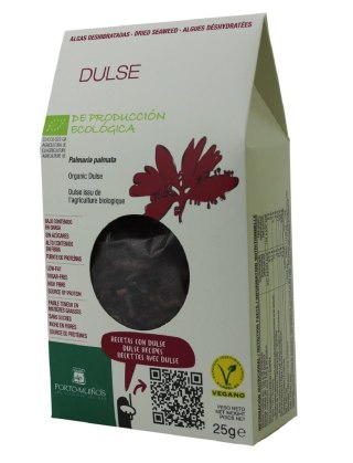 ALGI MORSKIE SUSZONE - DULSE BIO 25 g - PORTO MUINOS