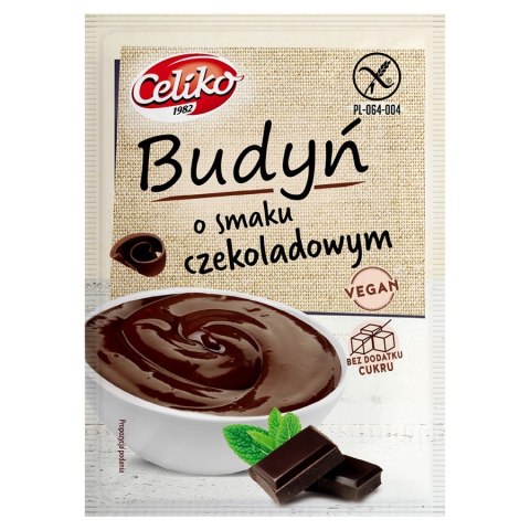 Budyń o smaku czekoladowym bez glutenu Celiko, 40g