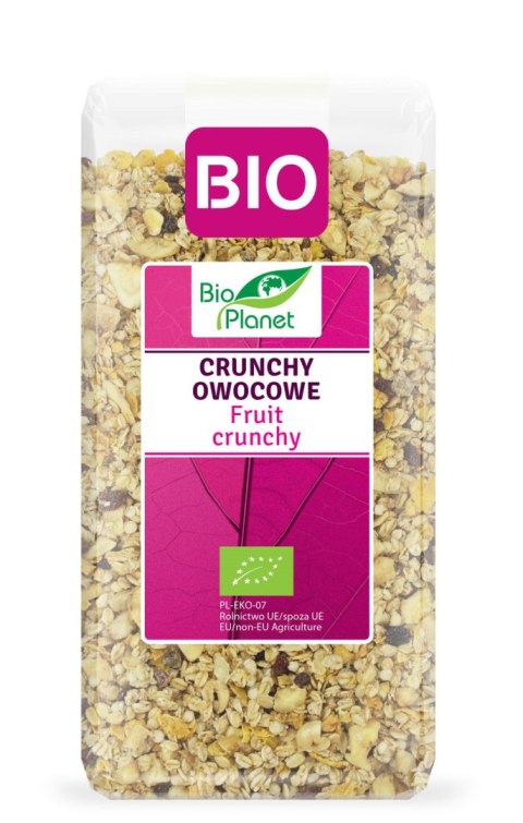 CRUNCHY OWOCOWE BIO 250 g - BIO PLANET