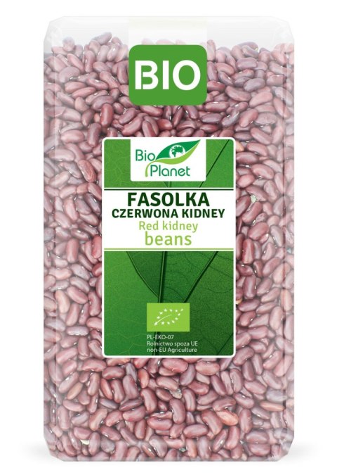 FASOLKA CZERWONA KIDNEY BIO 1 kg - BIO PLANET FASOLKA CZERWONA KIDNEY BIO 1 kg - BIO PLANET