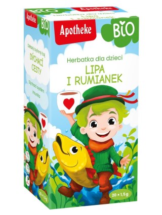 HERBATKA DLA DZIECI - LIPA I RUMIANEK BIO (20 x 1,5 g) 30 g -APOTHEKE