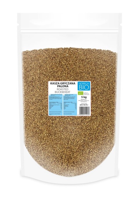 KASZA GRYCZANA PALONA BIO 5 kg - HORECA (BIO PLANET)