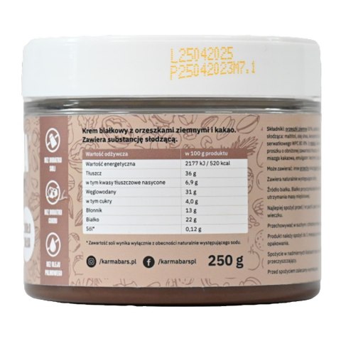 Krem COCOA PROTEIN Karma, 250g