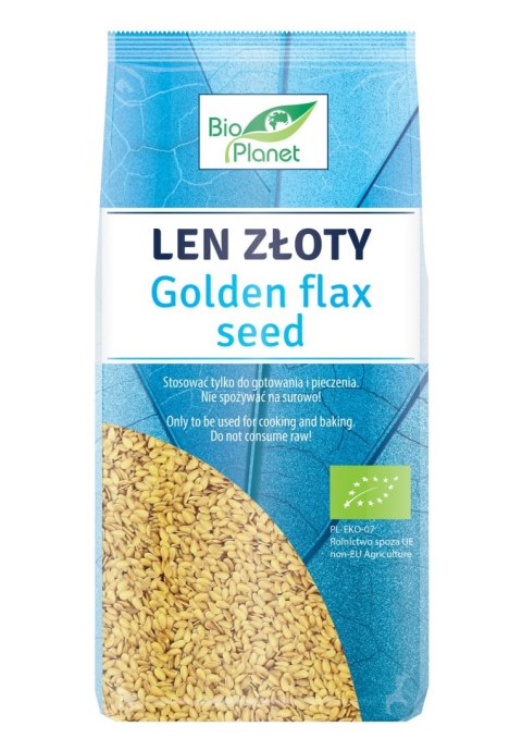 LEN ZŁOTY BIO 400 g - BIO PLANET