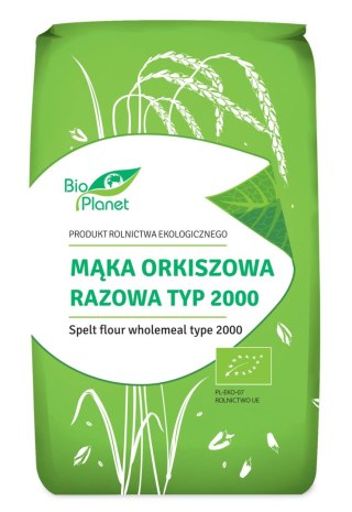 MĄKA ORKISZOWA RAZOWA TYP 2000 BIO 500 g - BIO PLANET