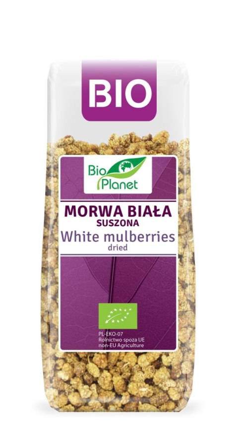 MORWA BIAŁA SUSZONA BIO 100 g - BIO PLANET MORWA BIAŁA SUSZONA BIO 100 g - BIO PLANET