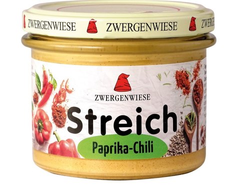 PASTA SŁONECZNIKOWA Z PAPRYKĄ BEZGLUTENOWA BIO 180 g - ZWERGENWIESE