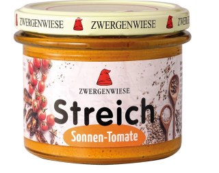 PASTA SŁONECZNIKOWA Z SUSZONYMI POMIDORAMI BEZGLUTENOWA BIO 180 g - ZWERGENWIESE