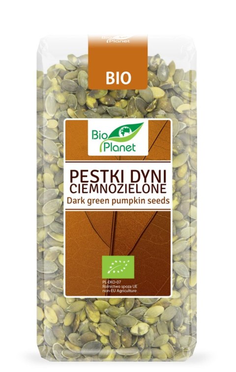 PESTKI DYNI CIEMNOZIELONE BIO 350 g - BIO PLANET