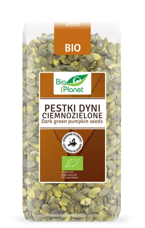 PESTKI DYNI CIEMNOZIELONE (UPRAWIANE W EUROPIE) BIO 350 g - BIO PLANET