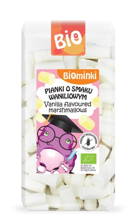 PIANKI O SMAKU WANILIOWYM BEZGLUTENOWE BIO 100 g - BIOMINKI