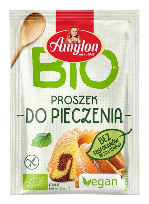 PROSZEK DO PIECZENIA BEZGLUTENOWY BIO 12 g - AMYLON