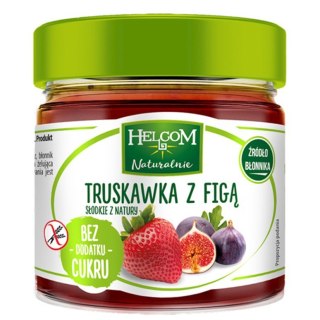 Pasta owocowa Truskawka z figą bez dodatku cukru Helcom 200g