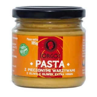 Pasta z pieczonymi warzywami z oliwą z oliwek exv Iorgos, 185g