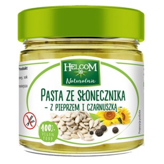 Pasta ze słonecznika z pieprzem i czarnuszką Helcom 180g