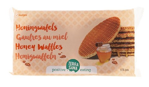 WAFELKI MIODOWE BIO 175 g - TERRASANA