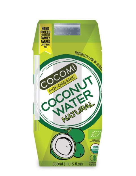 WODA KOKOSOWA NATURALNA BIO 330 ml - COCOMI WODA KOKOSOWA NATURALNA BIO 330 ml - COCOMI