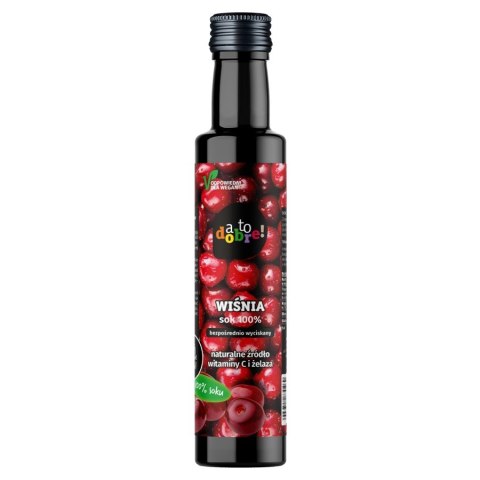 Wiśnia sok 100% A to dobre!, 250 ml