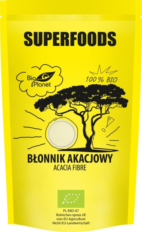 BŁONNIK AKACJOWY BIO 150 g - BIO PLANET BŁONNIK AKACJOWY BIO 150 g - BIO PLANET