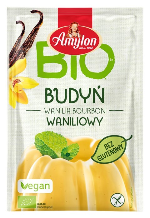 BUDYŃ WANILIOWY BEZGLUTENOWY BIO 40 g - AMYLON BUDYŃ WANILIOWY BEZGLUTENOWY BIO 40 g - AMYLON