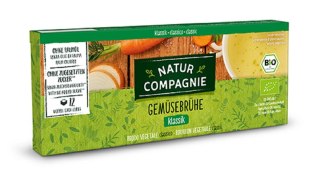 BULION - KOSTKI WARZYWNE BEZ DODATKU CUKRÓW BIO (12 x 10,5 g) 126 g - NATUR COMPAGNIE