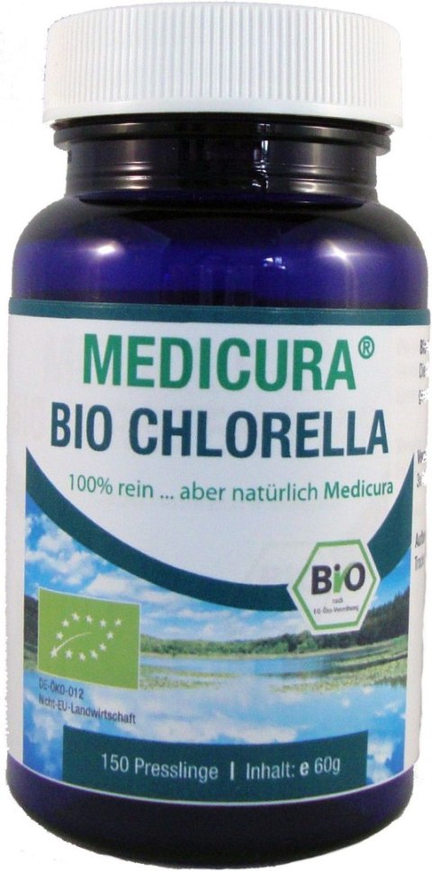 CHLORELLA BIO (400 mg) 150 TABLETEK - MEDICURA