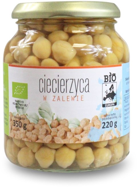 CIECIERZYCA W ZALEWIE BIO 350 g (230 g) (SŁOIK) - BIO PLANET