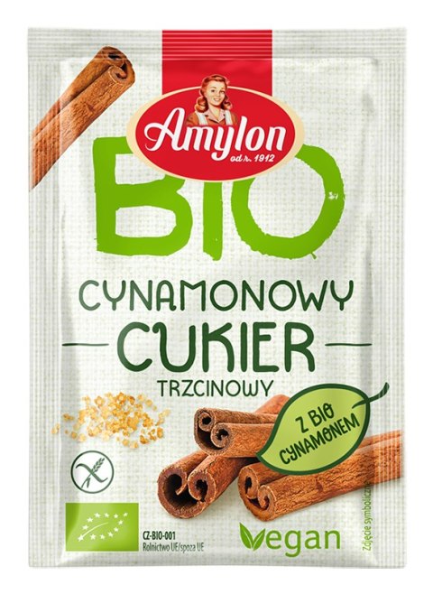 CUKIER CYNAMONOWY BEZGLUTENOWY BIO 20 g - AMYLON