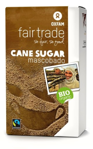 CUKIER TRZCINOWY MASCOBADO FILIPINY FAIR TRADE BIO 1 kg - OXFAM