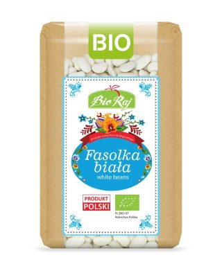 FASOLKA BIAŁA BIO (POLSKA) 500 g - BIO RAJ