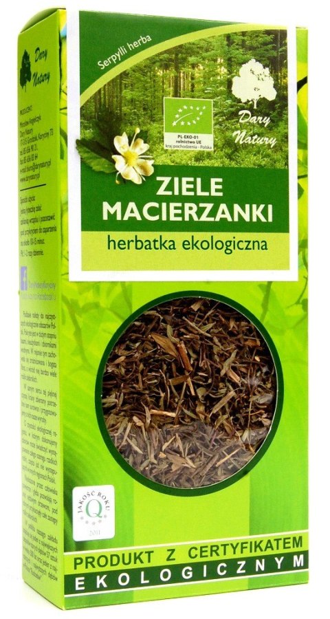 HERBATKA ZIELE MACIERZANKI BIO 25 g - DARY NATURY