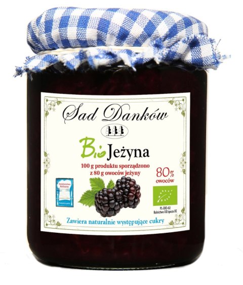 JEŻYNA 80 % BIO 260 g - SAD DANKÓW