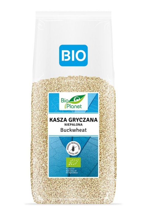 KASZA GRYCZANA NIEPALONA BEZGLUTENOWA BIO 1 kg - BIO PLANET