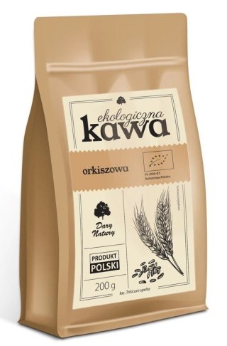 KAWA ZBOŻOWA ORKISZOWA BIO 200 g - DARY NATURY