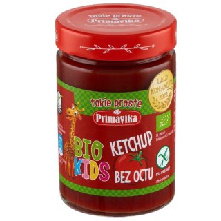 KETCHUP BEZ OCTU DLA DZIECI BEZGLUTENOWY BIO 315 g - PRIMAVIKA (PRIMAECO) (BIO KIDS)