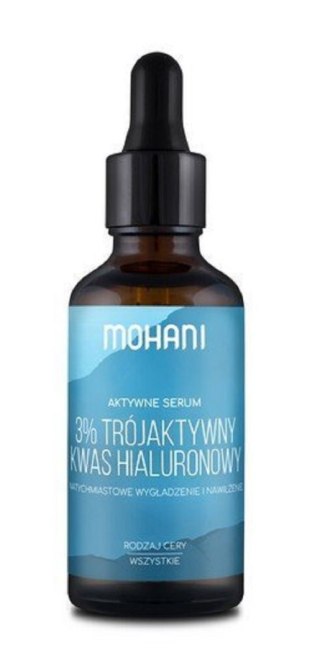 KWAS HIALURONOWY TRÓJAKTYWNY ŻEL 50 ml - MOHANI